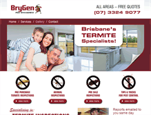 Tablet Screenshot of brygen.com.au